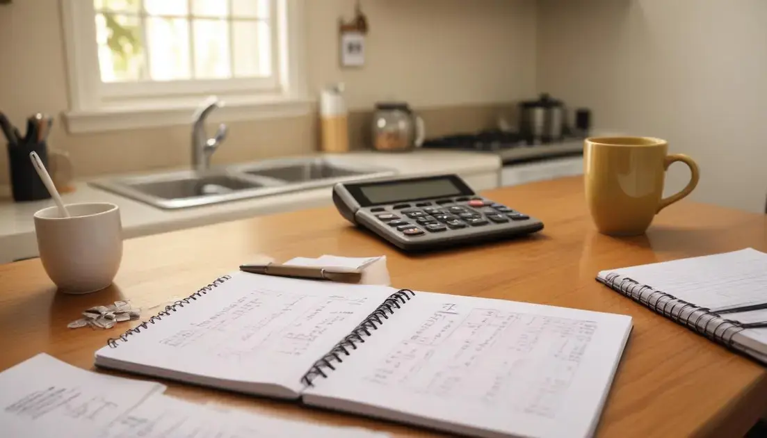 orçamento realista e fundo de emergência